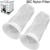 1/2PCS IBC Water Tank Nylon Filter for Venting Ton Barrel Cover Tote Lid Cover Rainwater Tank Garden Water Irragtation Filters