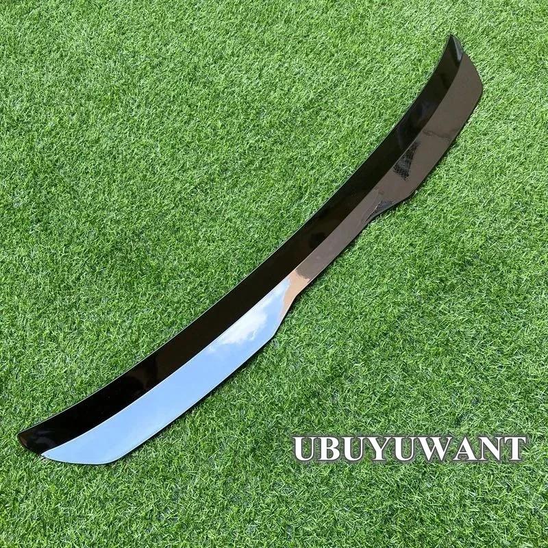 BGU1 Rear Roof Lip Spoiler For Dacia Duster 2019- Up Roof Spoiler Gloss Black Accessories Body Kit Factory Style Car Rear Wing