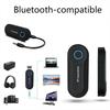 Bluetooth Receiver Transmitter Adapter 2-in-1 Wireless Bluetooth 3.5mm Aux Audio Adapter for Flight, TV, Car, Treadmill