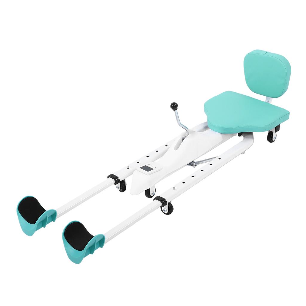Split Machine Leg Stretcher Machine 180 degrees Expansion 330 Lbs Stretching Machine with PU Seat Back Rest Timer for Flexibility