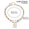 Ingemark 2Pcs/Set Boho Seed Beads Wooden Chain Necklace for Men Collar Goth Sunflower Pendant Choker Aesthetic Y2K Jewelry Gift