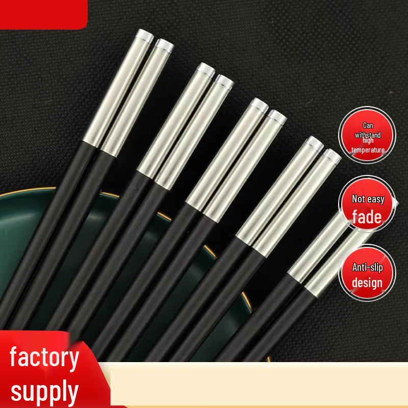 Ru Han Non-Slip Alloy Chopsticks