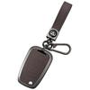 Compatible with 23 SAIC MAXUS V80 Models: Metal Key Cover with Genuine Leather Buckle.
