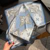 Vine Hangzhou Silk Mulberry Silk Girl Mother Gift Scarf Silk Scarf Small Square Scarf Scarf Neck Protection Scarf
