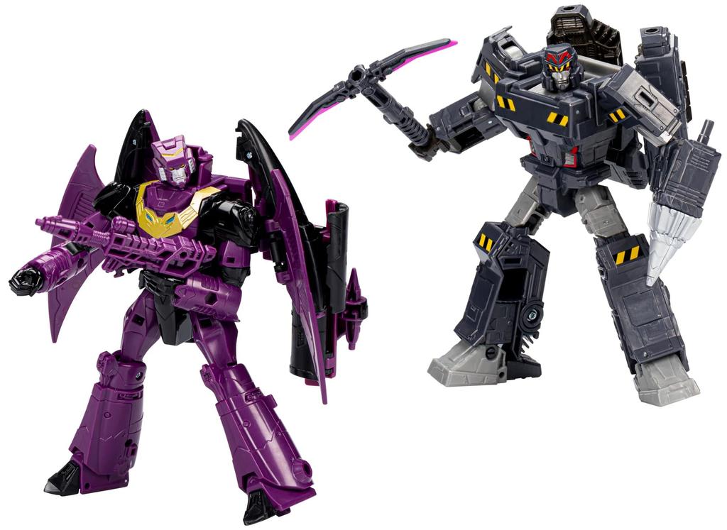 Transformers Generations 2023 Legacy Evolution de Clasa Voyager Pachet de 2 Minor Megatron Senator Ratbat Hasbro TF LEGACY EVOLUTION RISE OF TYRANNY MINER