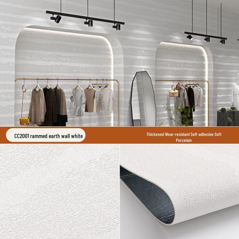 3D Imitation Stone Bendable Self-Adhesive Wallpaper for Wall Renovation