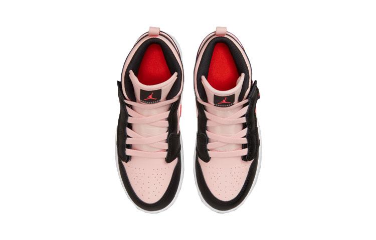 Air Jordan 1 Mid ALT PS 'Black Pink Crimson'