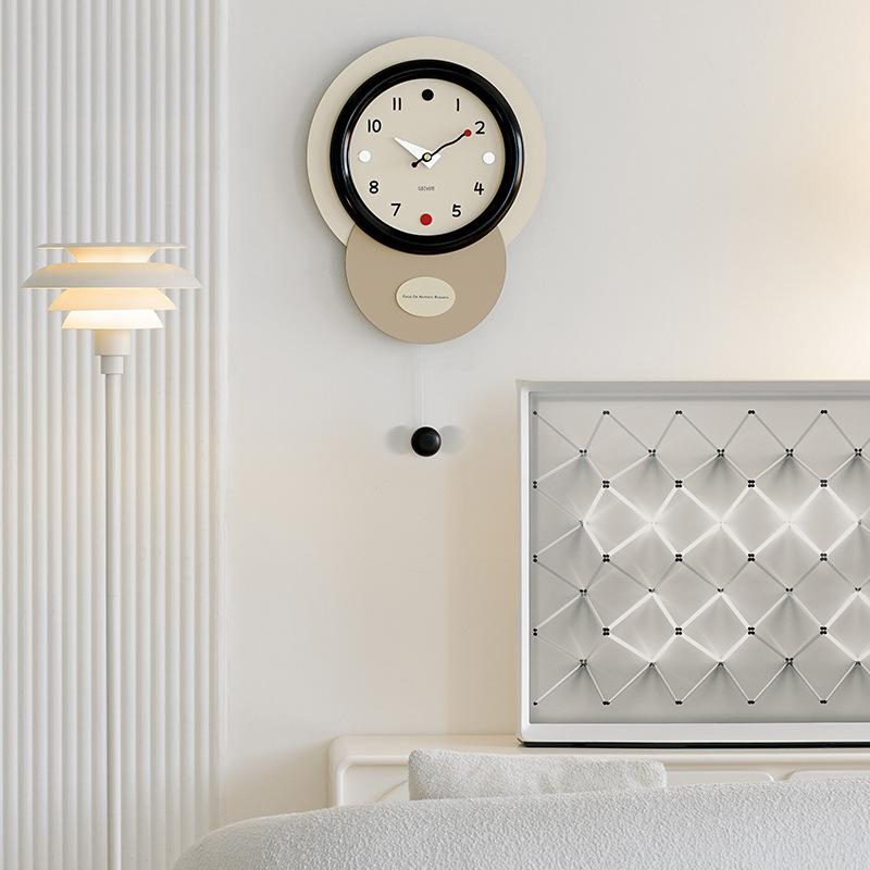 Swing Wall Clock Living Room Simple Clock Modern Restaurant Creative Wall Watch Nordic Entrance Hall Decoration Accessories