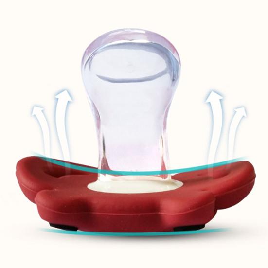 Baby Products Pacifier Arc Panel Super Soft Cartoon Pictures All-in-one Soothe The Emotions Exercise Breathing Vivid Color Silicone Material Nipple