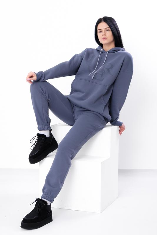 Damen Gemütliches Wintersport-Set – Oversized Hoodie & Jogginghose mit praktischen Taschen, warm & strapazierfähig, Winter, 3400-025-33 HC