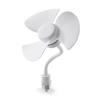 5W Small Cooling Fan E27 Screw Home Ceiling Fan Desktop Electric Fan For Kitchen Bedroom Dormitory Living Room Study Table Fans