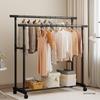 Multifunctional Floor Coat and Clothes Drying Rack for Bedroom, Balcony, or Dorm.