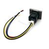 Car LED Light Passenger Airbag Off Switch Button with Cable For Ford Focus 2 2004-2010 mk2 Transit