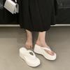 Small Flip-flops Sandals, New Outer Wear, Summer Feeling, Fashion Increase, Thick Bottom Slope Heel, Summer Slippers Women