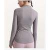 Women's Spring and Autumn Slim Sports Long Sleeve Casual Yoga Top