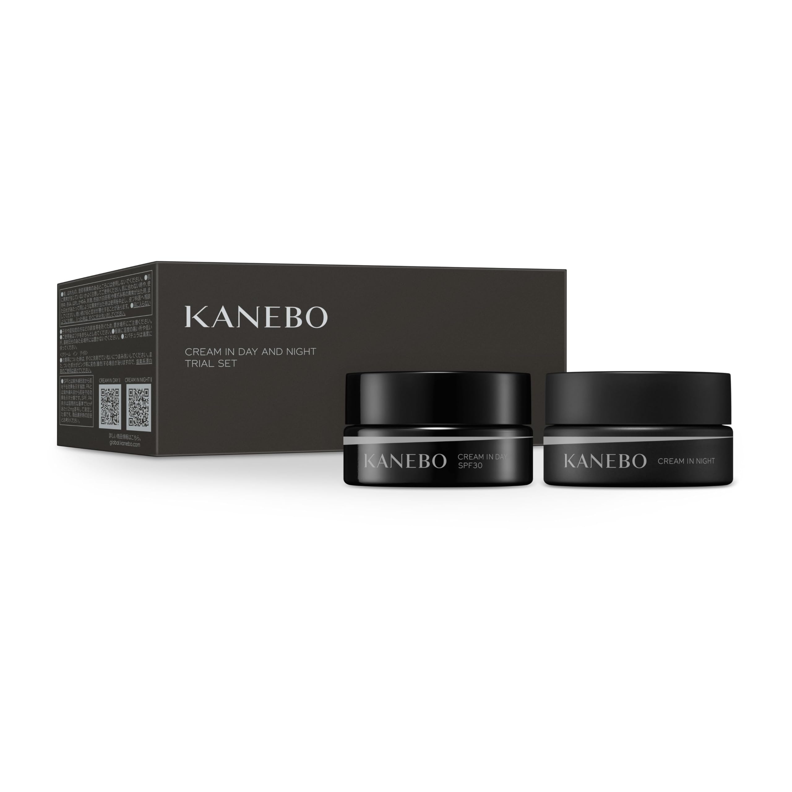 KANEBO Cream in Day II and Night II Trial Set Mini Size Morning Cream Cream 15g Gift (Quasi-drug) 15g/Night белый
