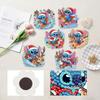 6Pcs Lovely Elk Diamond Art Fridge Magnet Diamond Painting Refrigerator Magnet Diamond Painting Fridge Magnet for Adults Beginners