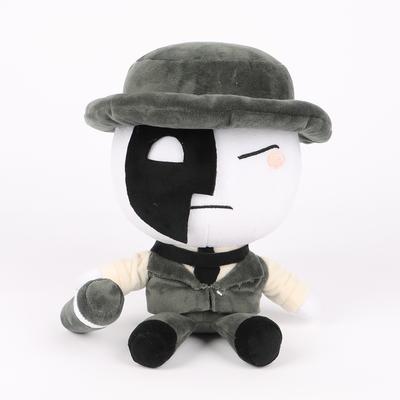 Artful Roblox Detective Style Plush Toy Stuffed Doll Game Peripheral Soft Cartoon Figure For Home Decor Game Fans Kids Gift