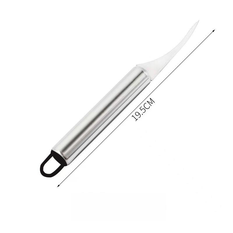 

Многофункциональная быстрая креветкочистка из нержавеющей стали, инструмент для очистки креветок от линии, резки, соскабливания, выкапывания, нож для чистки рыбной чешуи, кухонные инструменты single-head