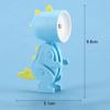 Mini Dinosaur Night Light Battery Magnetic Folding Nights Lamp Bedroom Bedside Table Ornaments Children's Toys LED Night Lights