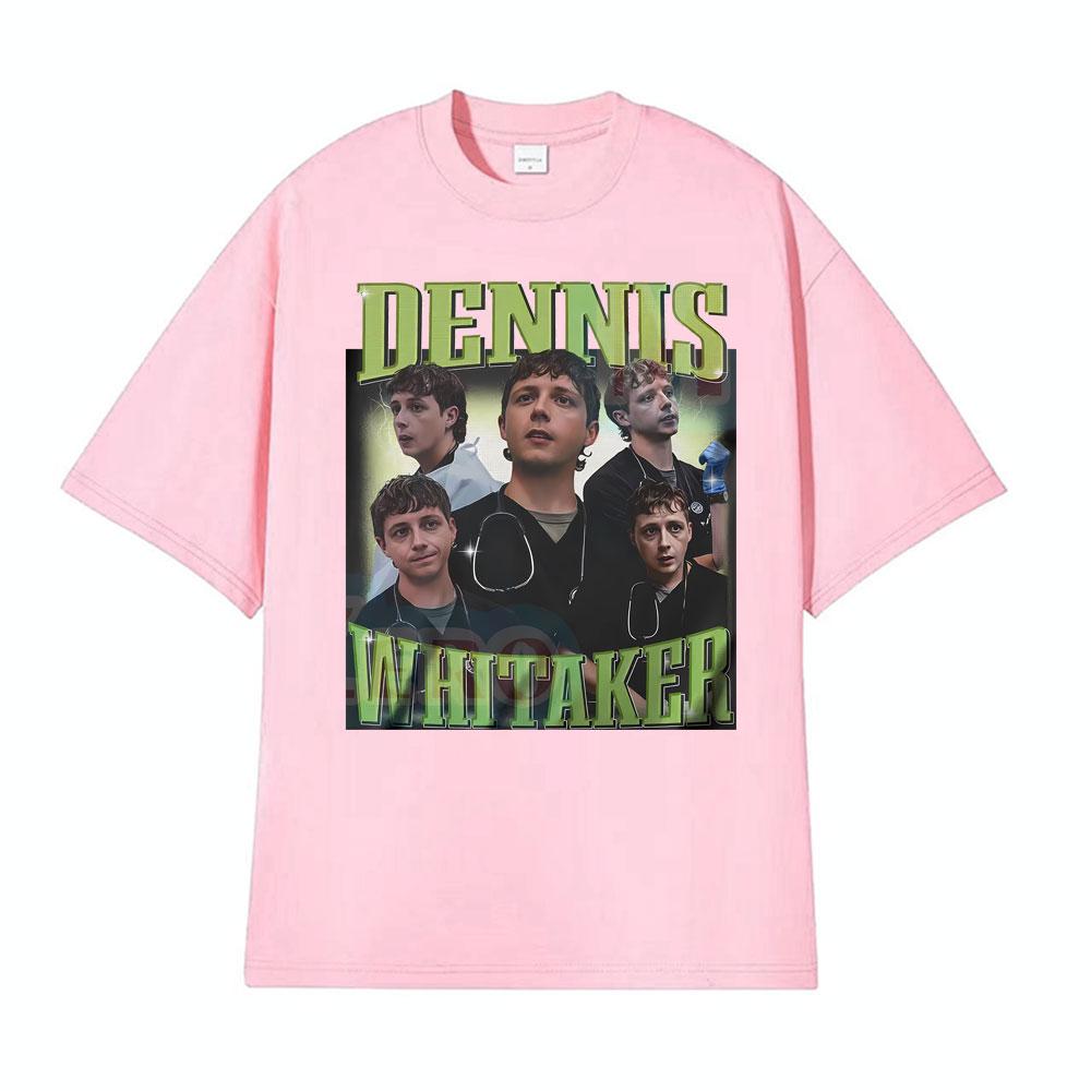 Dr Dennis Whitaker Unisex Print T Shirts Unisex Women Fashion Summer Short Sleeve T-shirt High Quality Oversized T Shirt Streetwear