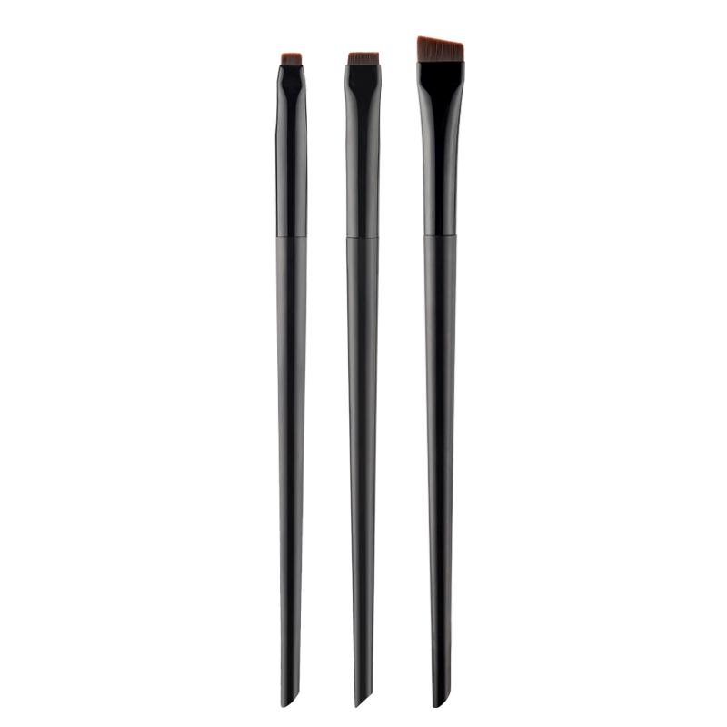 

3 Brush Set Eyeliner Brushes for Eyebrows and Eyes
