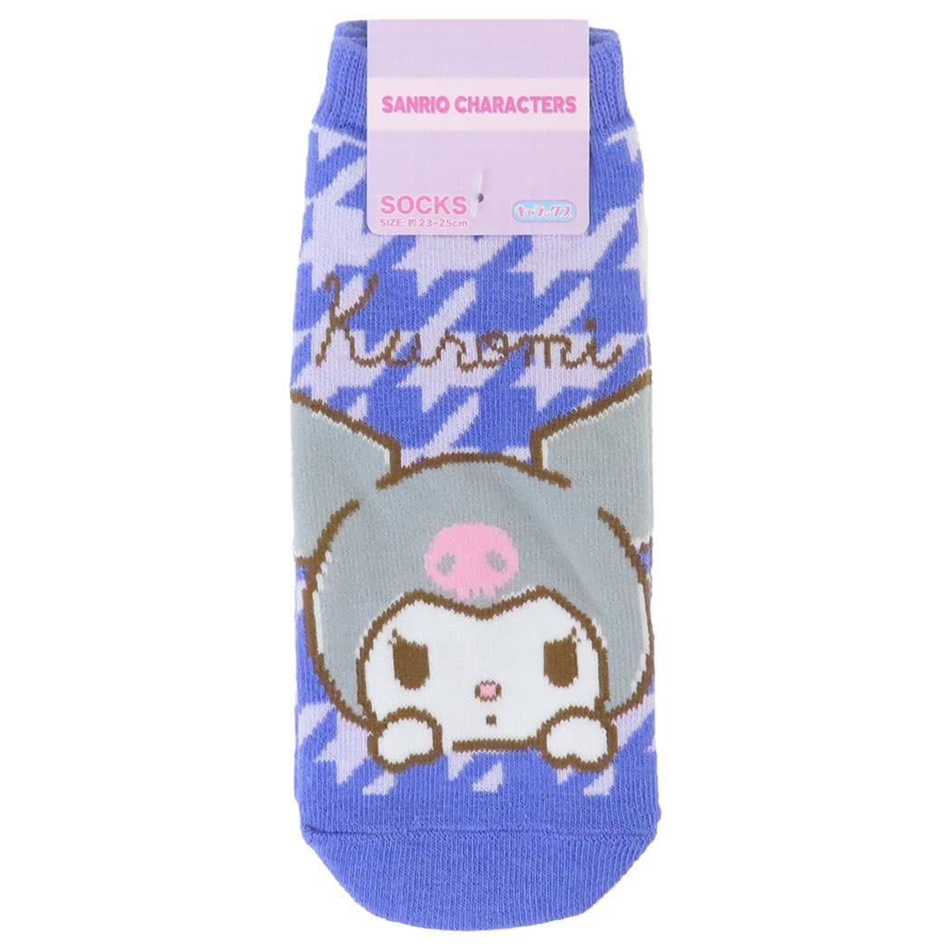 

Kuromi Charax Logo Sanrio [Small Planet] [Women s Socks] Women s Socks/Face &
