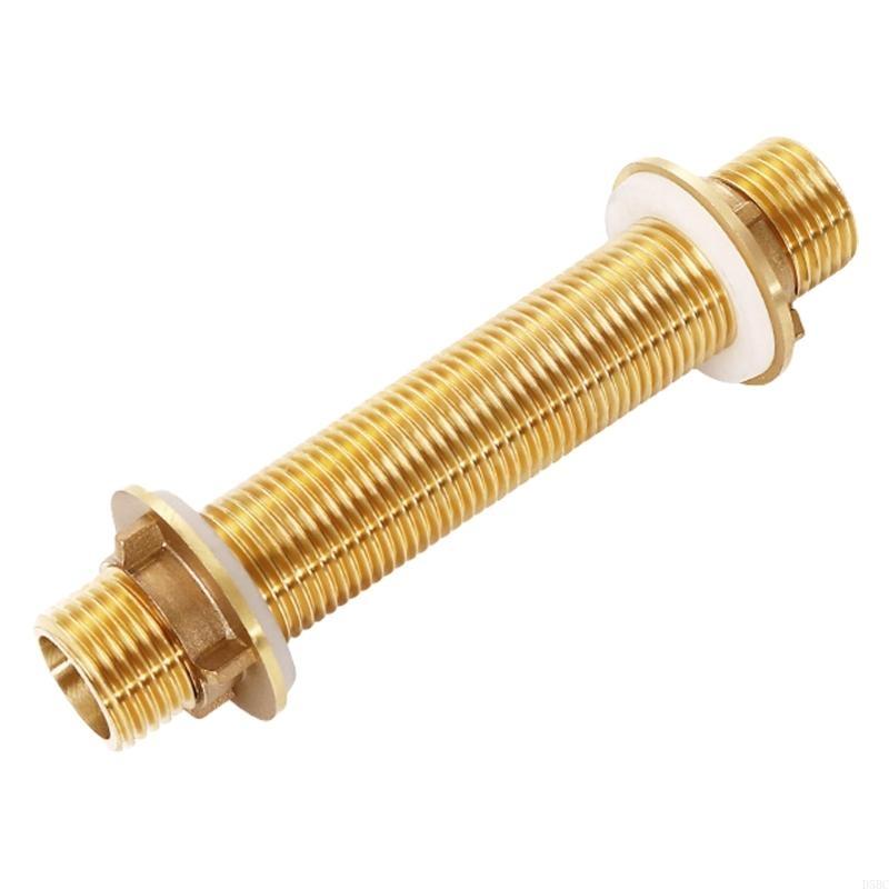 Brass Hose Bulkhead Fitting Connector Suitable for Water Tanks, Ensures Firm Installation Quick Repairs And Maintenance