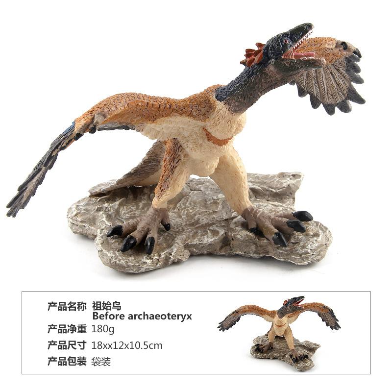 Dinosaurierwelt Figur Modell Spielzeug Später Archaeopteryx Kleiner Dinosaurier Oviraptor