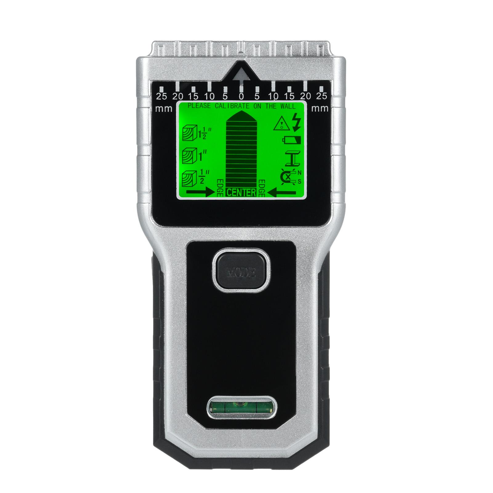 

Stud Finder Wall Scanner 7 в 1 Многофункциональный настенный детектор с 5 режимами и 2 функциями для стоек серебряный