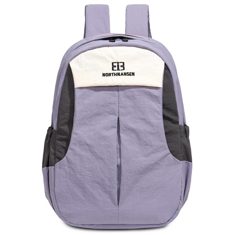 Schoolbag new college student contrasting travel bag light casual backpack outdoor mountaineering bag couple casual backpack