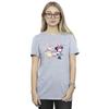 Disney Womens/Ladies Minnie Daisy Beach Mode Cotton Boyfriend T-Shirt