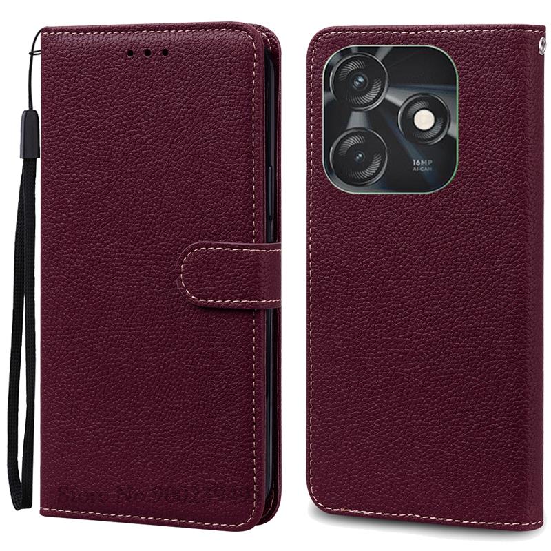 For Tecno Spark 10C Case Leather Wallet Flip Case For Techno Spark 10C Cover Coque Fundas For Tecno Spark 10C 10 C Phone Case
