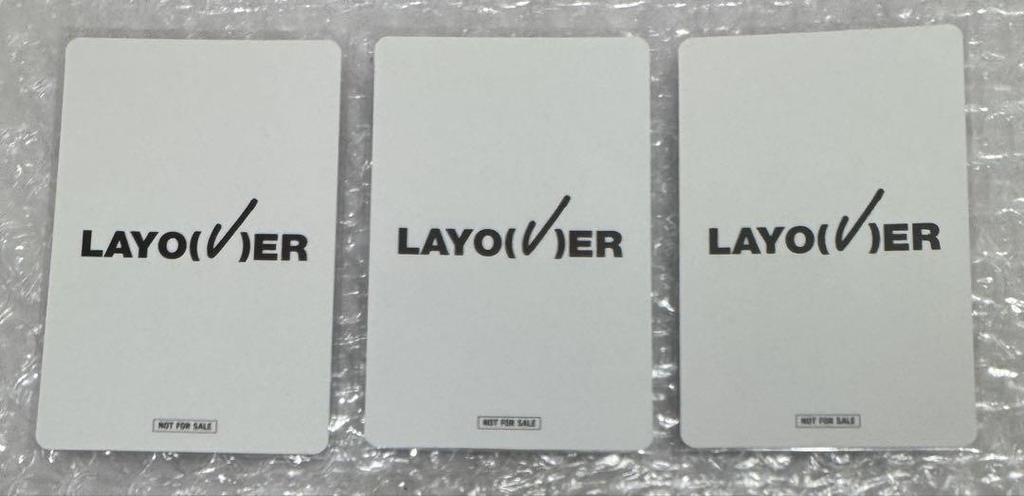 [USED] BTS V Taehyung Layover JPFC Lakidro Trading Card