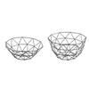 Wrought Iron Fruit Basket Creative Living Room Home Snack Storage Basket