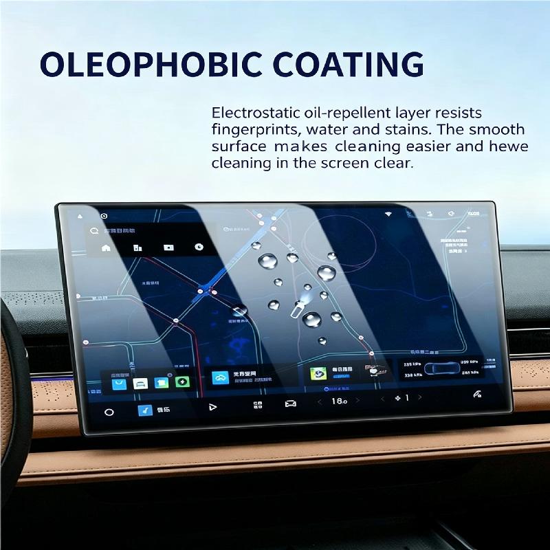For 25-26 BYD Sea Lion 07 DM-i Center Console Navigation Screen Full Glass Tempered Film Car Display Screen Protective Film