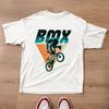 Maglietta BMX Retrò Grafica Rider Freestyle Maglietta Vintage