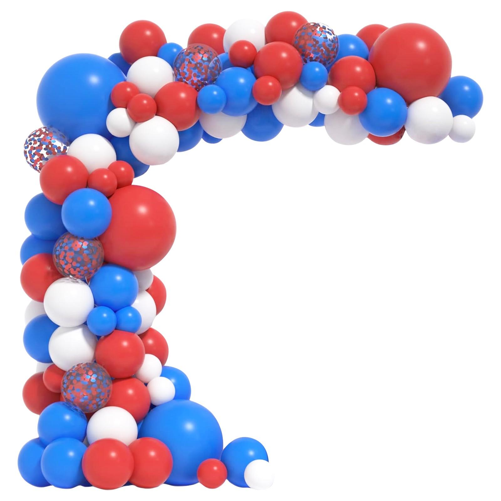 

Комплект из трехцветной гирлянды в форме арки ко Дню независимости, разные размеры для патриотической годовщины Дня независимости One Size