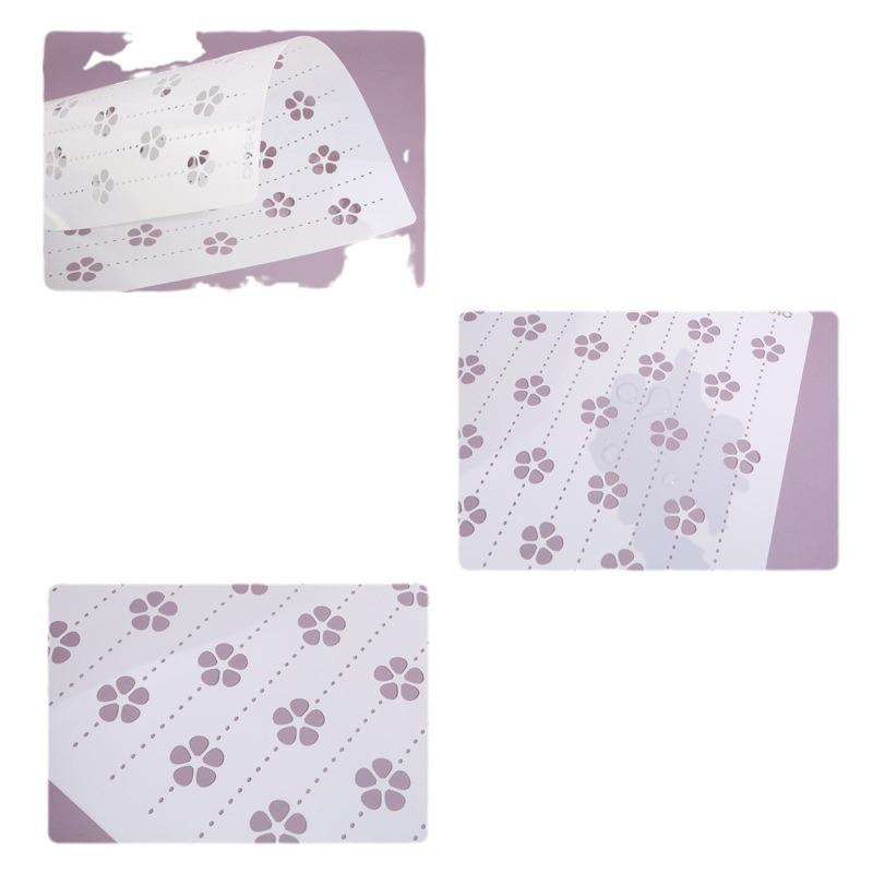 Cake Printing Template, Hollow Plastic Spray Pattern Mold, DIY Powder Sieve, Baking Decoration, Cake Lace Mounting Tool