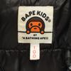 BAPE KIDS Down Jacket 100 Black Aveving Ape Kid's Used