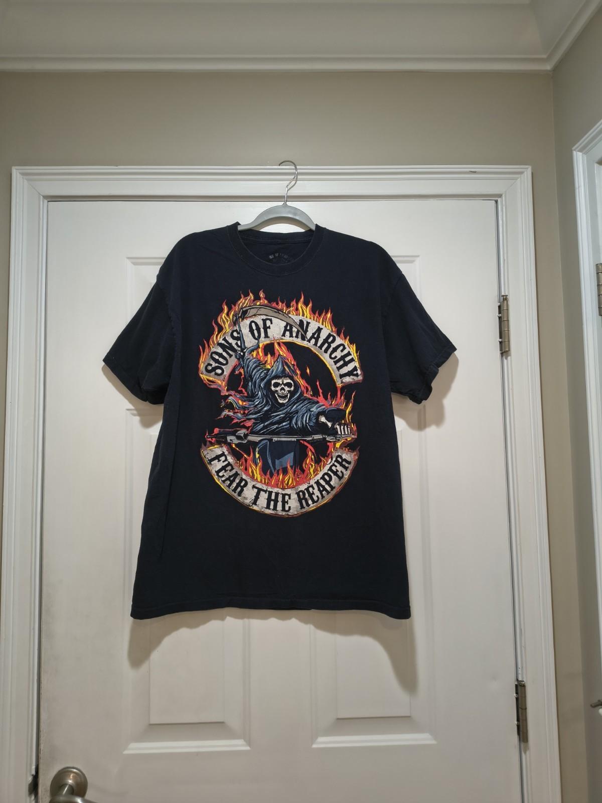 Sons Of Anarchy (Ireland) Black Men’s Size XL Graphic Tee. 100% Cotton Unisex T-Shirt M