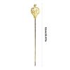 Elegant Gold Cosplay Scepter With Sparkling Rhinestones For Stage Performances And Costume Parties Gathering Dressingup