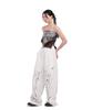 Depeugameoncheu Feather Painting Pants [White]