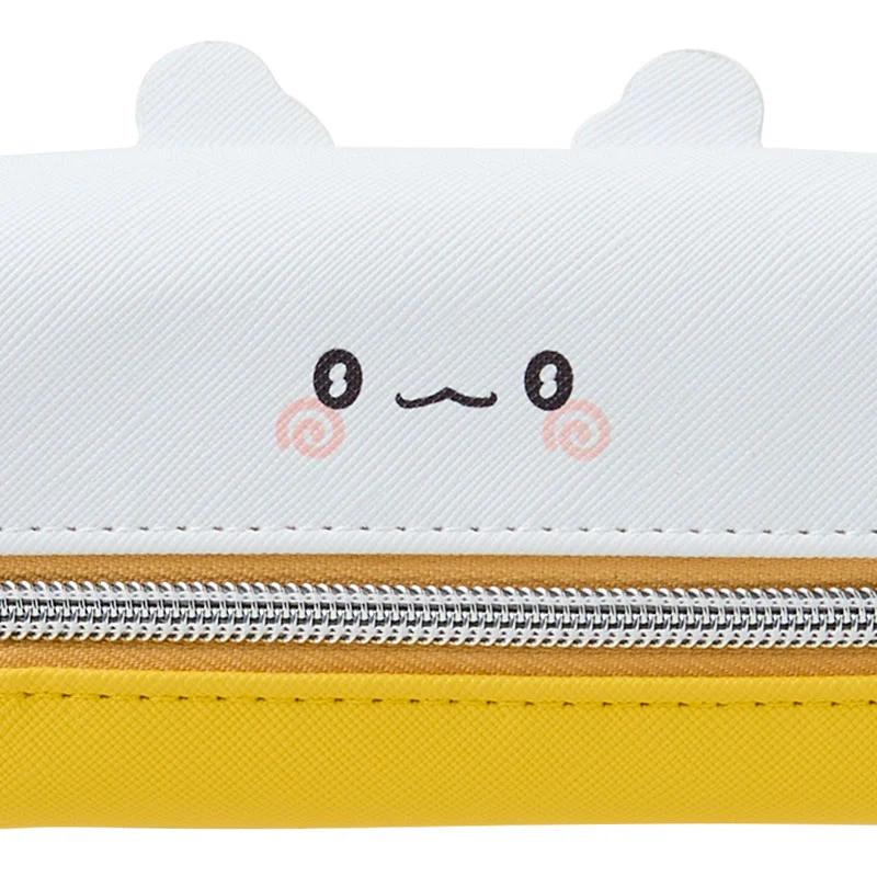 Sanrio HANAMARUOBAKE Mimipyoco Etui cu 2 compartimente pentru pixuri Japonia NOU Personaje Sanrio