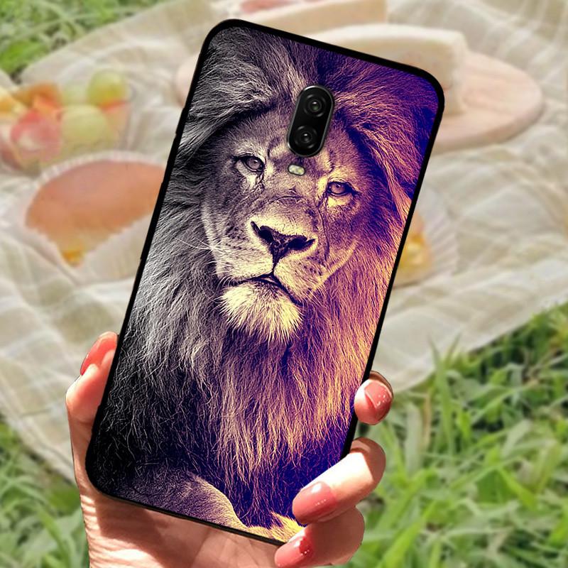 For Oneplus 6T Case Silicone Soft TPU Phone Cover For One Plus 6 6T Case Bumper For Oneplus 6 6 T Capa Mabrle Fashion Coques