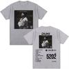 Rapper Duki Duki 5202 MIXTAPE 2026 Album Merch T Shirts Unisexs Women Hip Hop Vintage Tshirts Cotton Casual Short Sleeve Tshirts