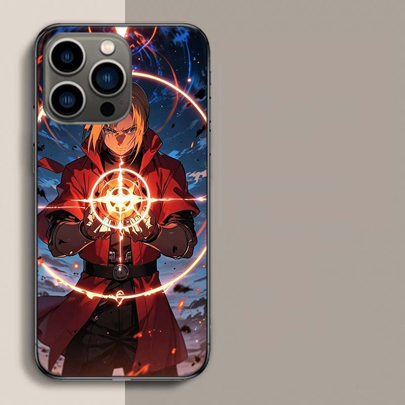 Anime F-Fullmetal A-Alchemist_ Brotherhood Phone Case For Iphone 17 Air 15 Pro 14 Plus 16 Pro Max 17E 16E 12 13 Mini 11 Cover C