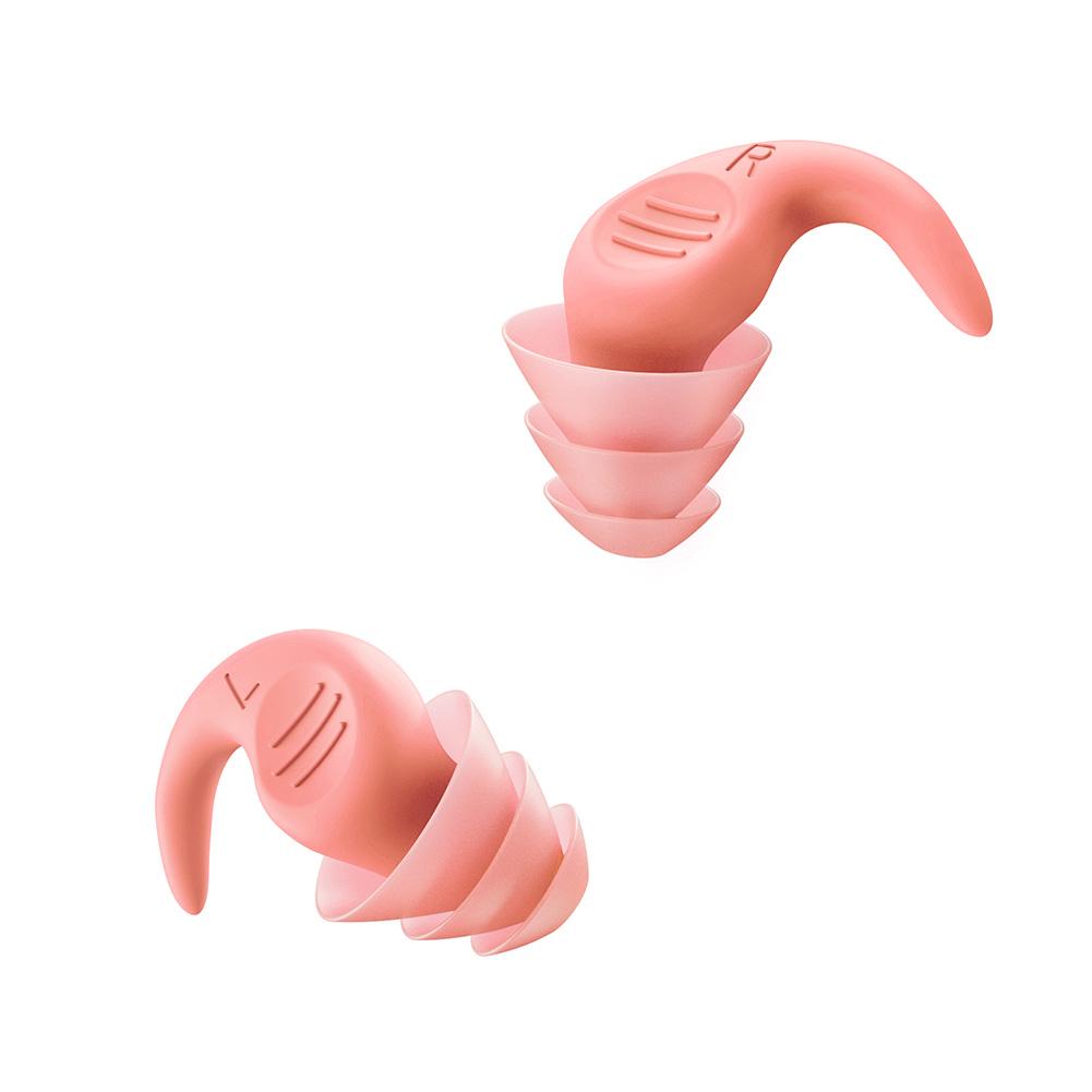 1 Pair Swimming Ear Plugs Reusable Water Sports Seaside Pool Accessories Ergonomics Sleeping Earplugs Noise Reduction