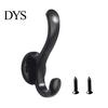 Coat Hook 1 Set Storage Multifunctional Waterproof Smooth Edge with Screws Solid Wall Color Space Saving Handbag Hat Household Supplies Bathroom