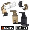 Tactical UNITY Riser Mount FAST FTC Magnifier Mount Optic Base For G33 G43 G45 2.26'' 2.91'' Optical Height Sight Scope Mounts